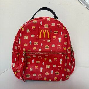 McDonald’s LUNCH Mealtime Favorites Allover Print Mini Backpack